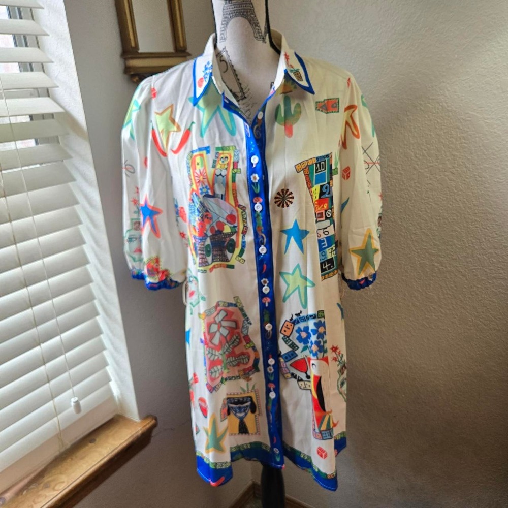Vintage Style Shirt Dress
